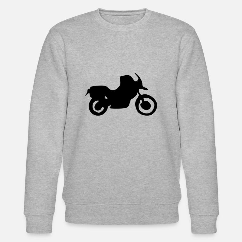 Motorcycles 3 - Stanley/Stella CHANGER Unisex Organic Sweatshirt - heather grey
