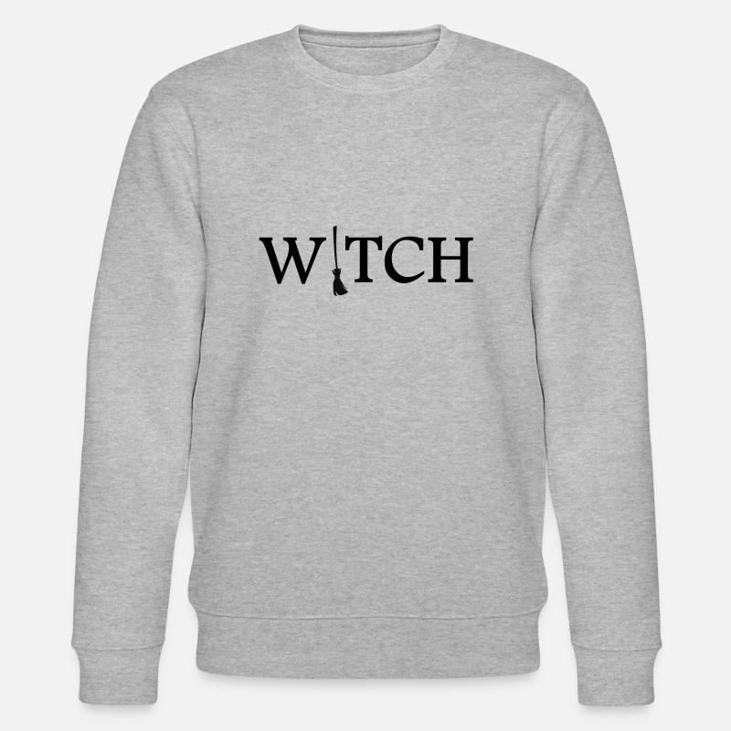 Witch - Stanley/Stella CHANGER Unisex Organic Sweatshirt - heather grey