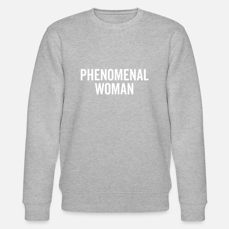 Femme phénoménale - Sweat bio CHANGER Stanley/Stella Unisexe - gris chiné