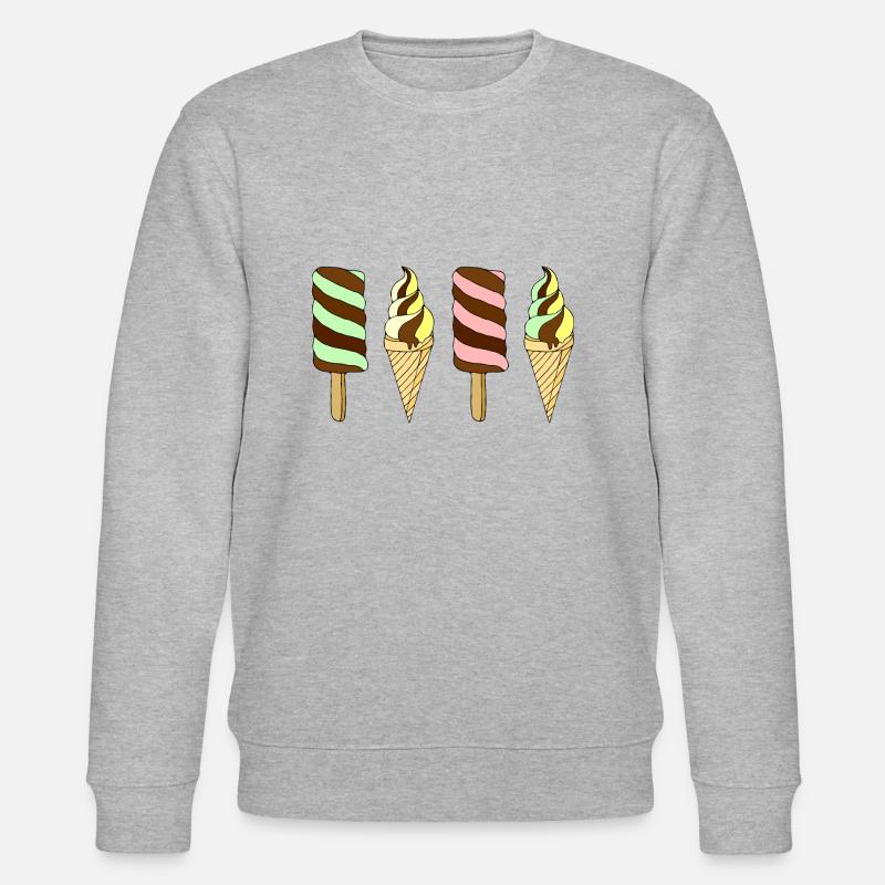 Eis - Stanley/Stella Unisex Bio-Sweatshirt CHANGER  - Grau meliert