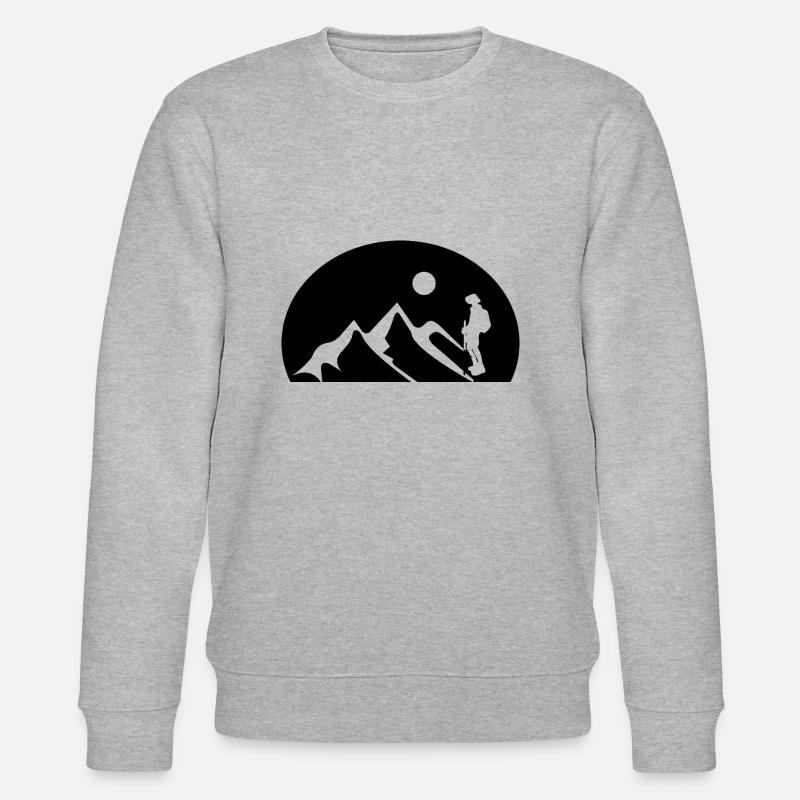 climbing - Stanley/Stella CHANGER Unisex Organic Sweatshirt - heather grey