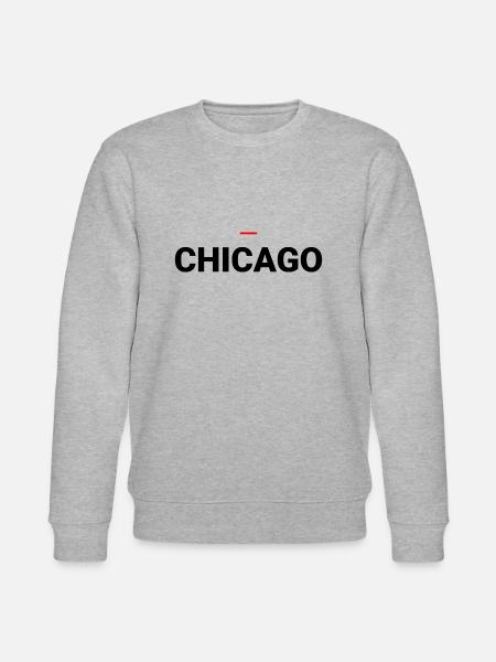 CHICAGO - Stanley/Stella Unisex Bio-Sweatshirt CHANGER  - Grau meliert