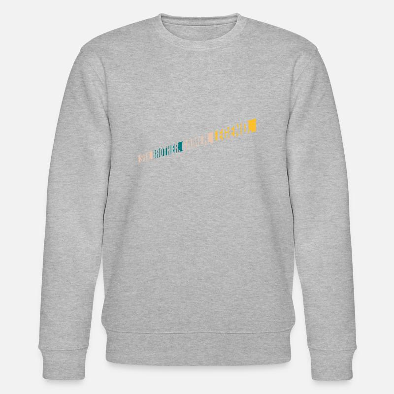 Fils Frère Gamer Légende - Sweat bio CHANGER Stanley/Stella Unisexe - gris chiné