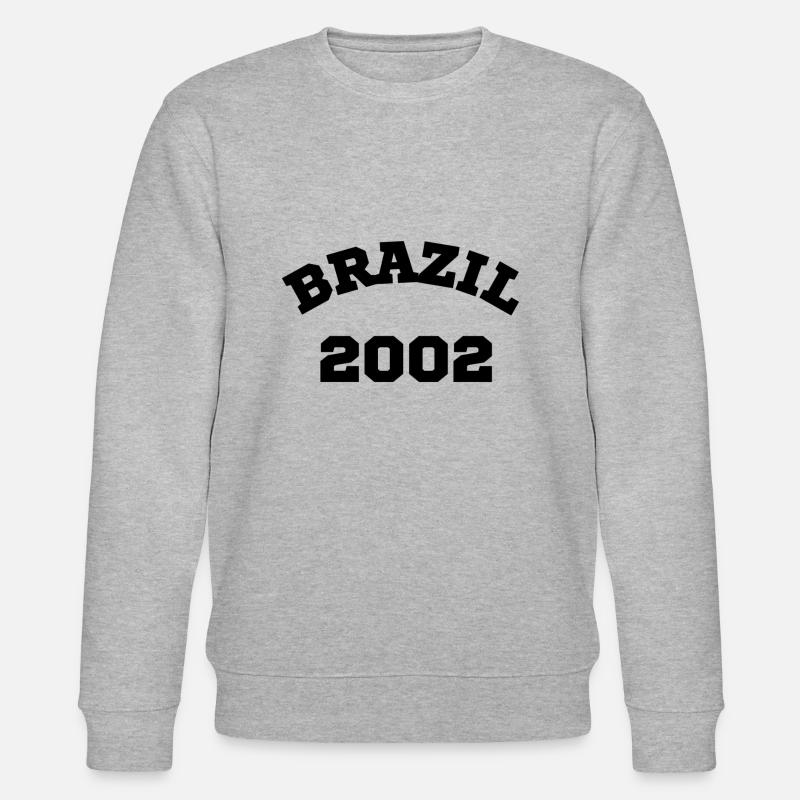 Brazil2002 - Stanley/Stella CHANGER Unisex Organic Sweatshirt - heather grey