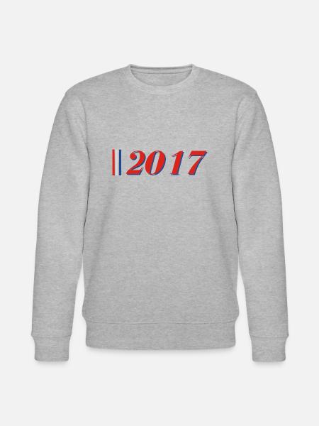Year 2017 - Stanley/Stella CHANGER Unisex Organic Sweatshirt - heather grey
