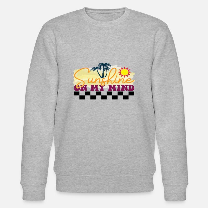 Du soleil dans mon - Sweat bio CHANGER Stanley/Stella Unisexe - gris chiné