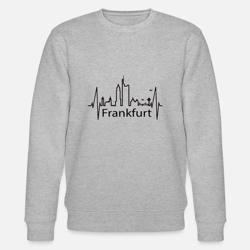 Frankfurt besser - Stanley/Stella Unisex Bio-Sweatshirt CHANGER  - Grau meliert
