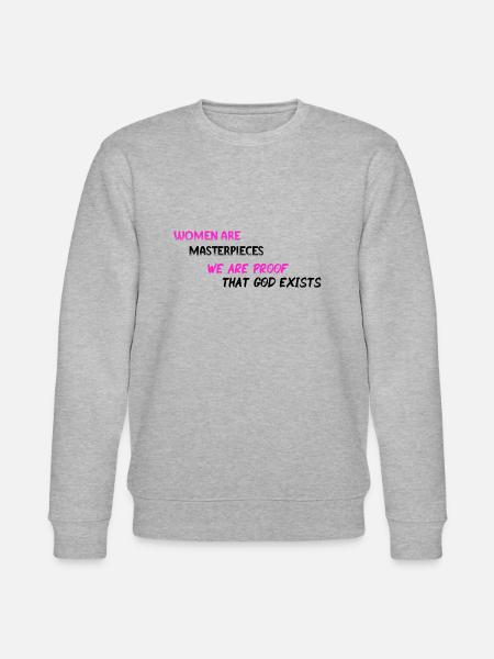 Frauen Meisterwerk - PNK BLK - Stanley/Stella Unisex Bio-Sweatshirt CHANGER - Grau meliert