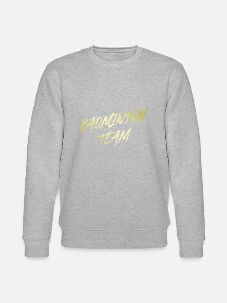 Équipe de badminton - Sweat bio CHANGER Stanley/Stella Unisexe - gris chiné