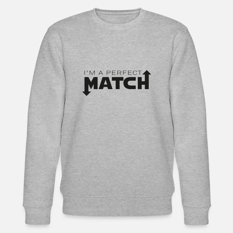 A perfect Match - Stanley/Stella Unisex Bio-Sweatshirt CHANGER  - Grau meliert