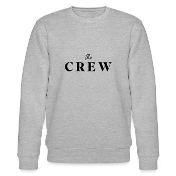 The Crew - Stanley/Stella Unisex Bio-Sweatshirt CHANGER  - Grau meliert - Vorne - Nik (191cm) & Marisol (170cm)