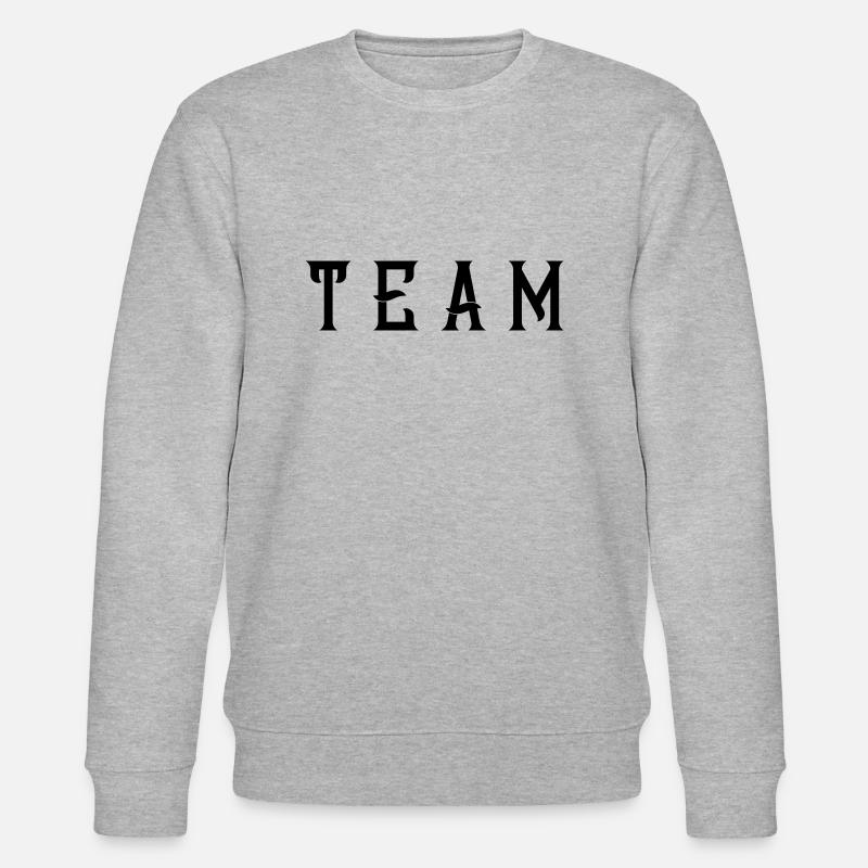 team - Stanley/Stella Unisex Bio-Sweatshirt CHANGER  - Grau meliert