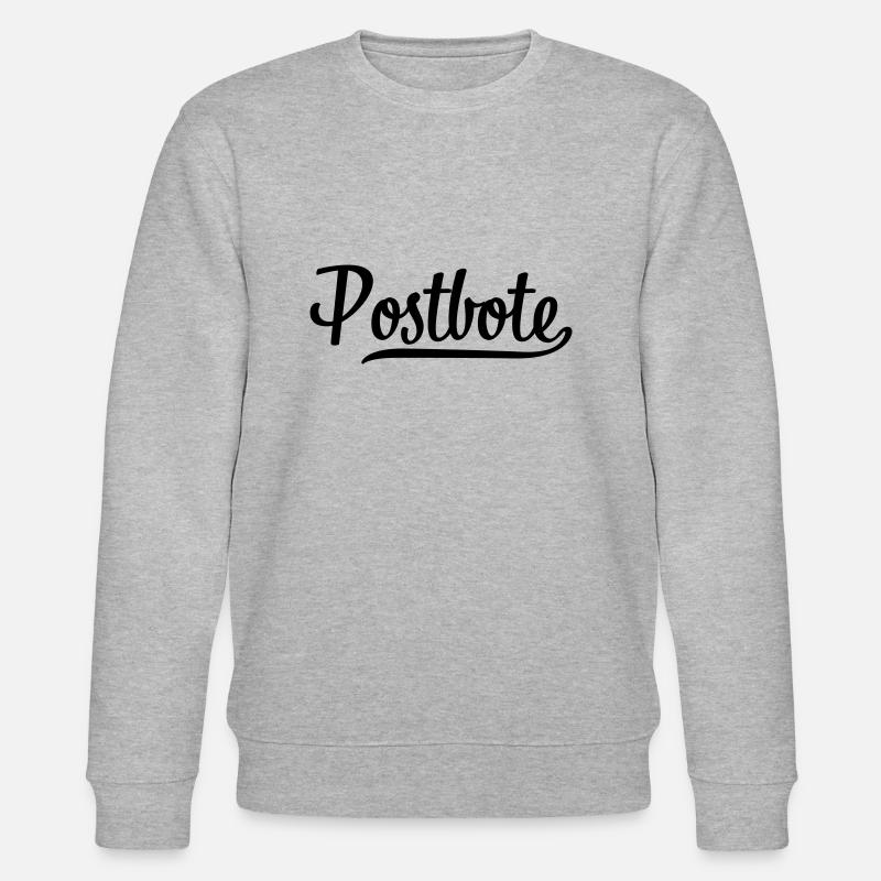 Postbote - Stanley/Stella Unisex Bio-Sweatshirt CHANGER  - Grau meliert