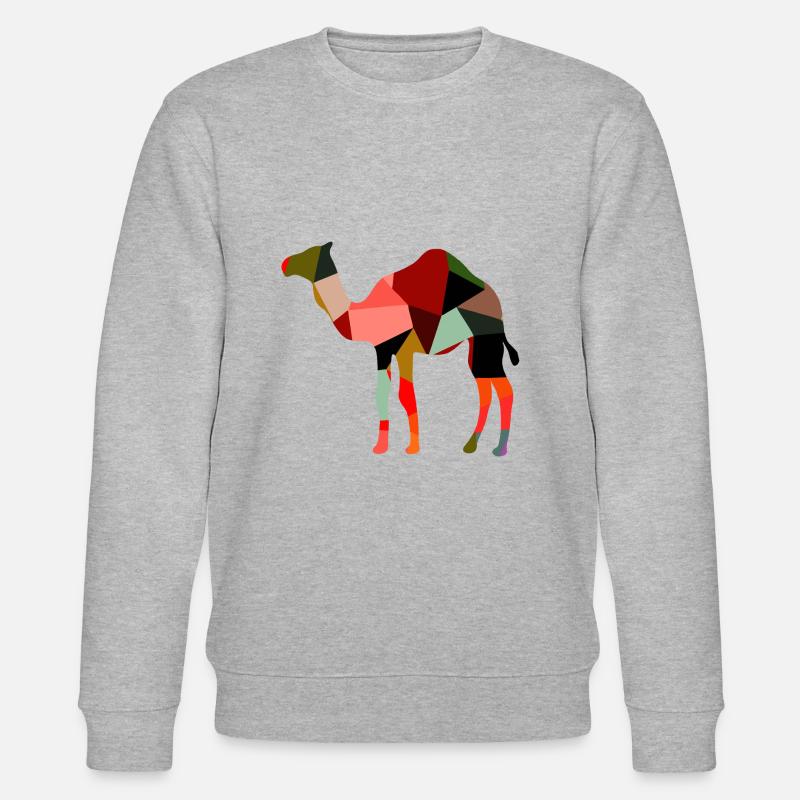 Kamel - Stanley/Stella Unisex Bio-Sweatshirt CHANGER  - Grau meliert