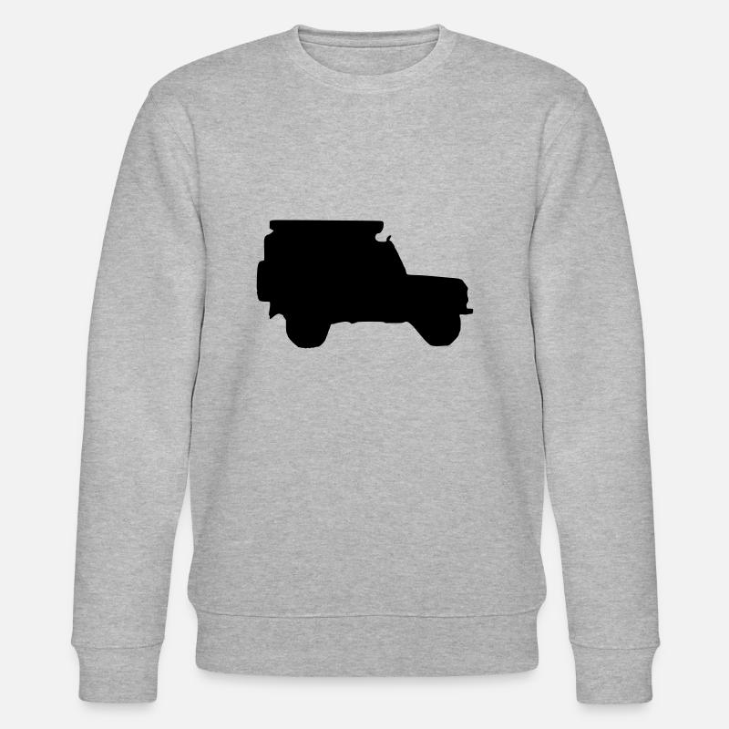 Shadow LR Defender 90 - Sweat bio CHANGER Stanley/Stella Unisexe - gris chiné