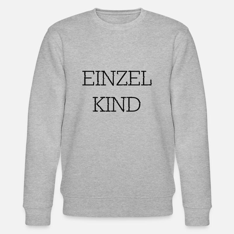 Einzelkind - Stanley/Stella Unisex Bio-Sweatshirt CHANGER  - Grau meliert