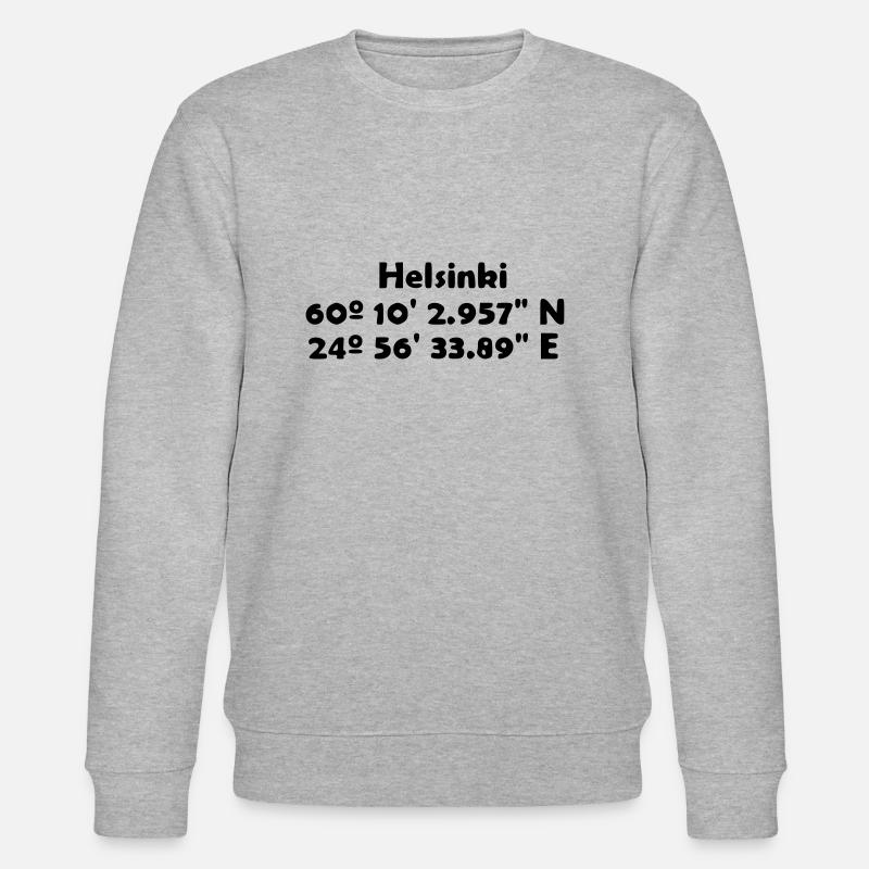 Helsinki - Stanley/Stella Unisex Bio-Sweatshirt CHANGER  - Grau meliert