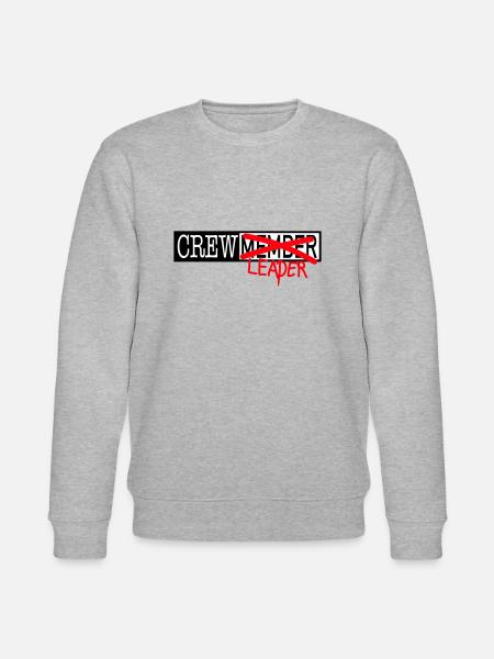 Crew Members - Stanley/Stella CHANGER Unisex Organic Sweatshirt - heather grey