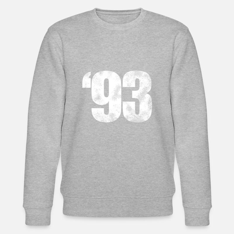 93 now! - Stanley/Stella Unisex Bio-Sweatshirt CHANGER  - Grau meliert
