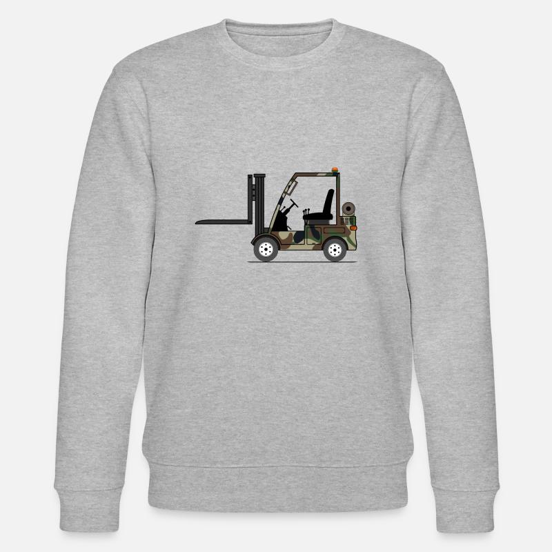 Stapler Armee Farbe - Stanley/Stella Unisex Bio-Sweatshirt CHANGER  - Grau meliert