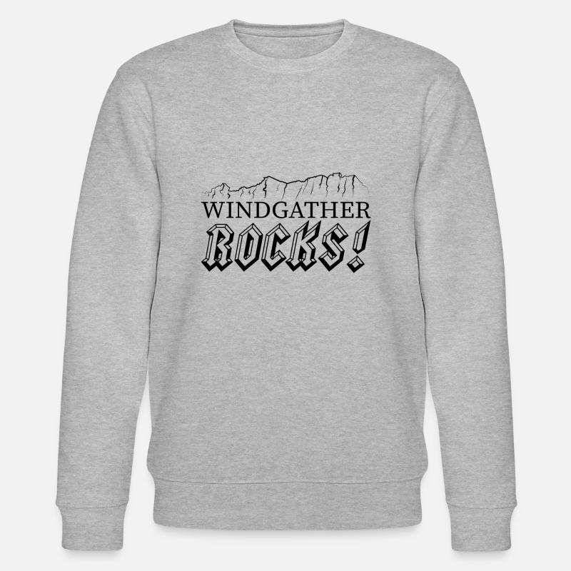Roches de Windgather - Sweat bio CHANGER Stanley/Stella Unisexe - gris chiné