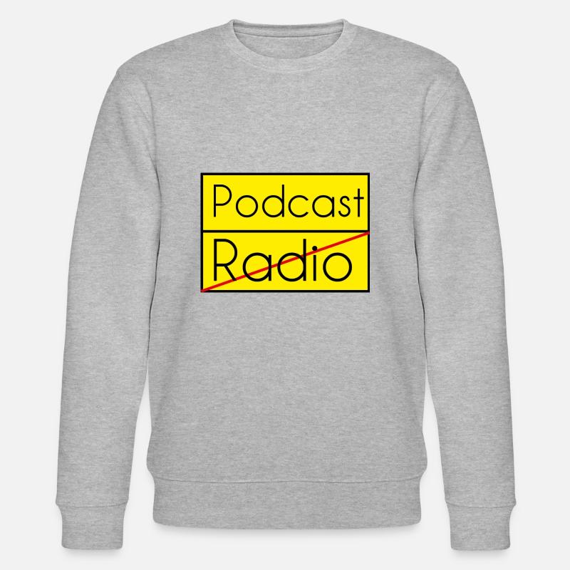 Podcast - Stanley/Stella Unisex Bio-Sweatshirt CHANGER  - Grau meliert