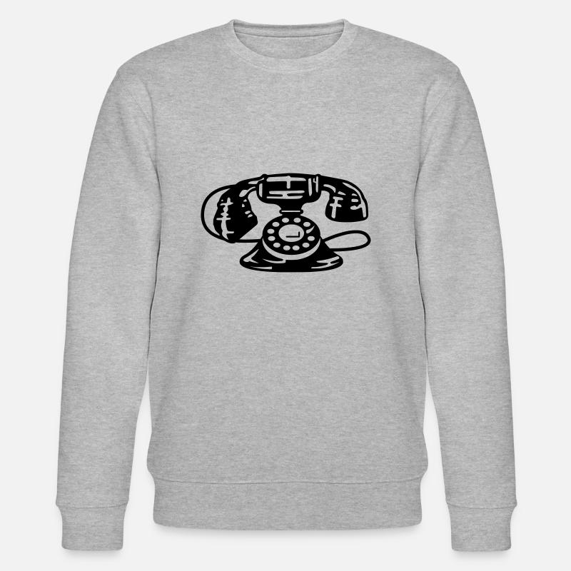 Altes Handy - Stanley/Stella Unisex Bio-Sweatshirt CHANGER  - Grau meliert