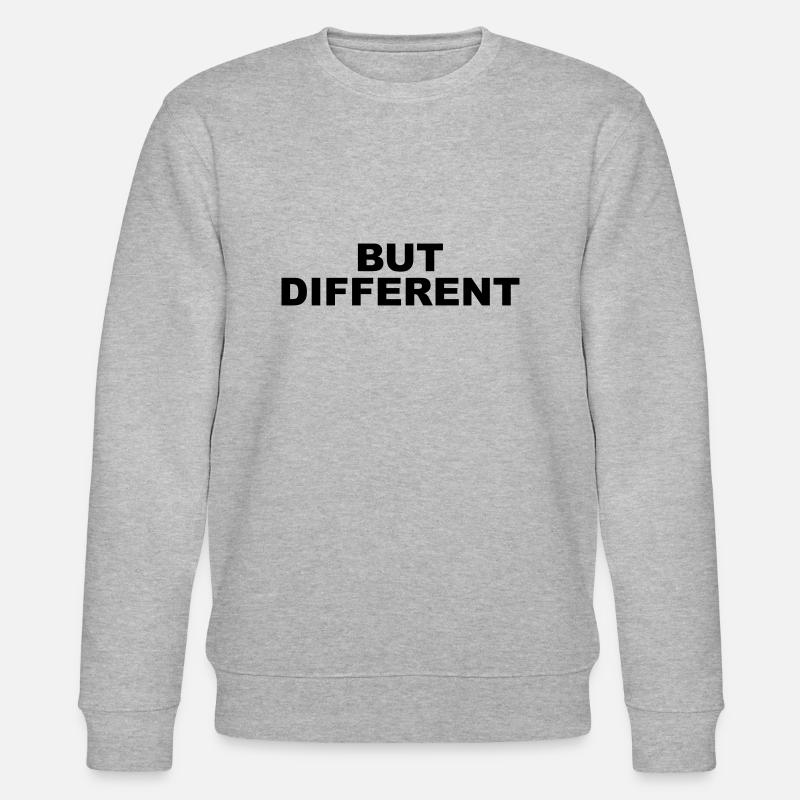 Same Same but different - Stanley/Stella Unisex Bio-Sweatshirt CHANGER  - Grau meliert