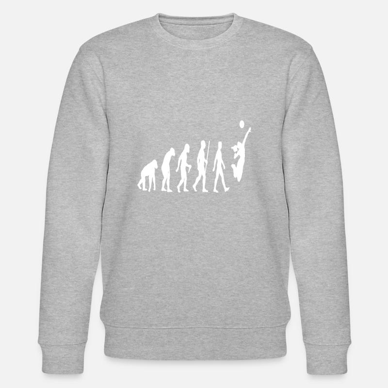 Evolution Volleyball - Stanley/Stella CHANGER Unisex Organic Sweatshirt - heather grey