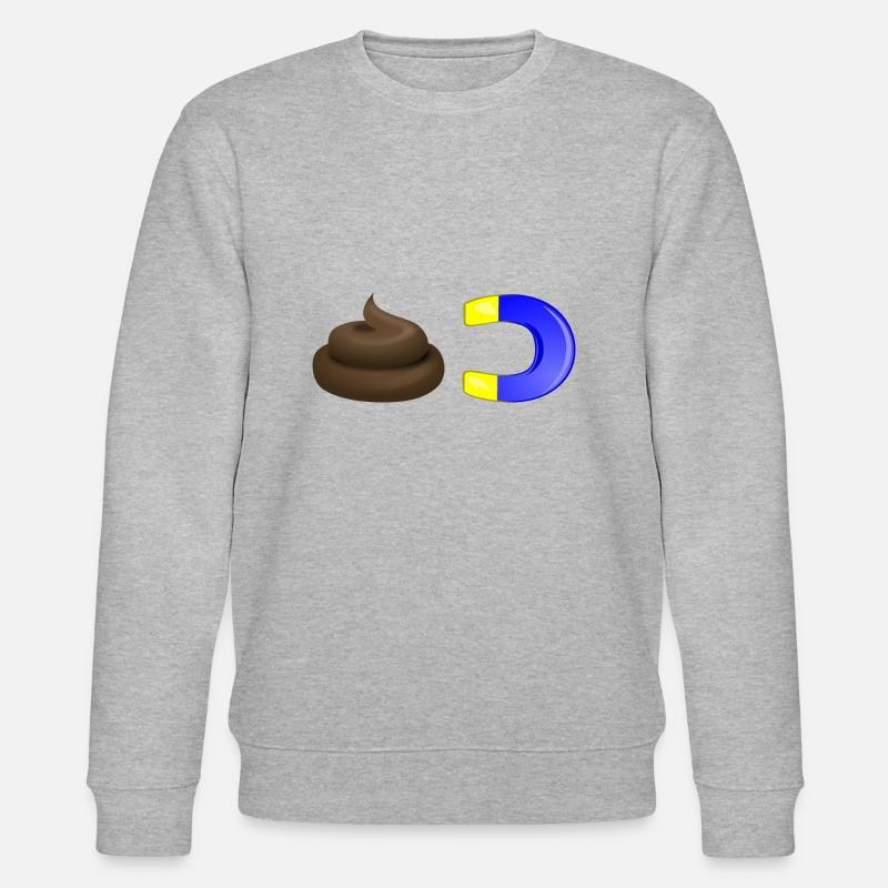 Scheissemagnet - Stanley/Stella Unisex Bio-Sweatshirt CHANGER  - Grau meliert