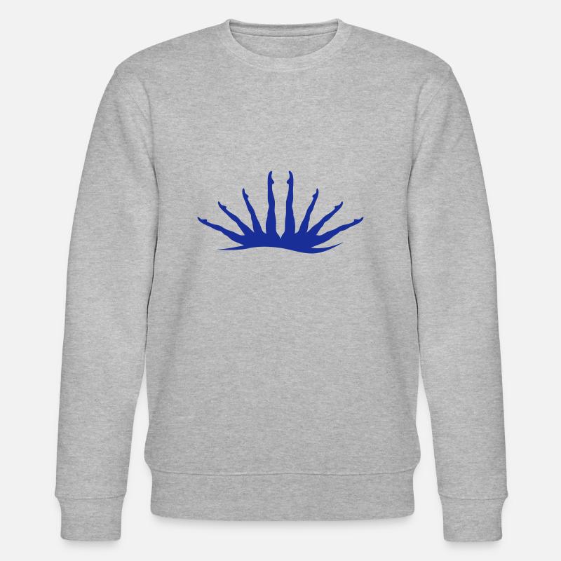 natation synchronisee logo - Sweat bio CHANGER Stanley/Stella Unisexe - gris chiné