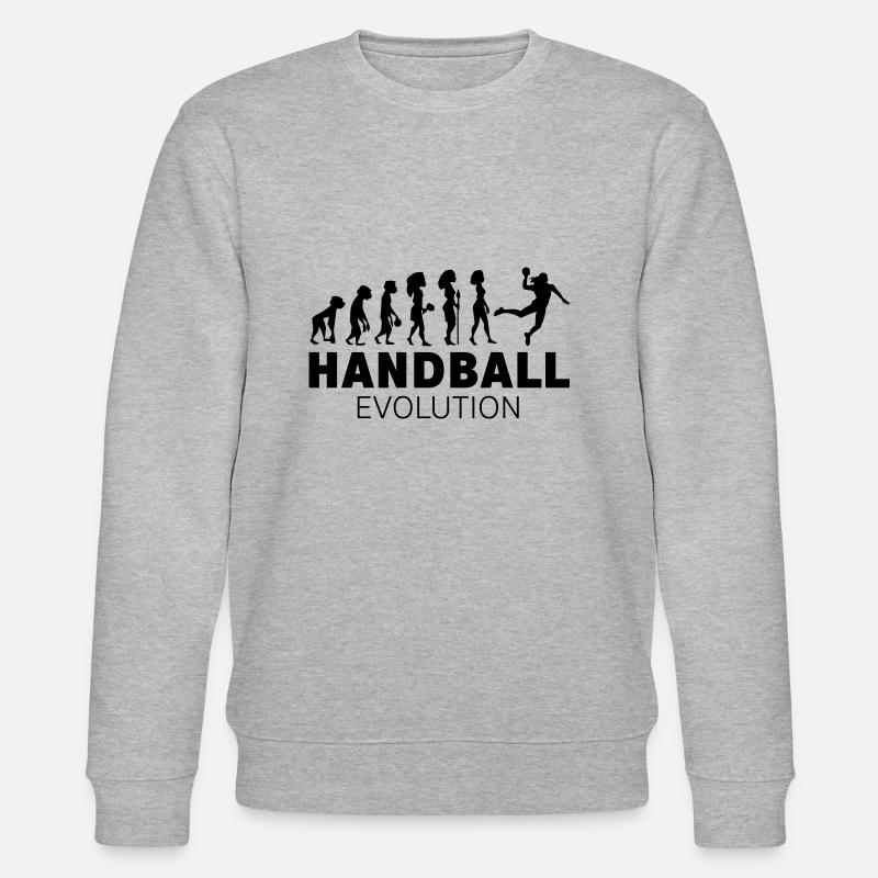 HANDBALL EVOLUTION FRAU - Stanley/Stella Unisex Bio-Sweatshirt CHANGER  - Grau meliert