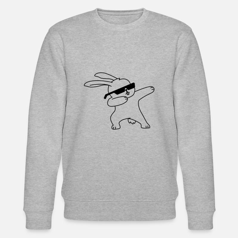 Easter Carnickel Gift Easter Spring - Stanley/Stella CHANGER Unisex Organic Sweatshirt - heather grey