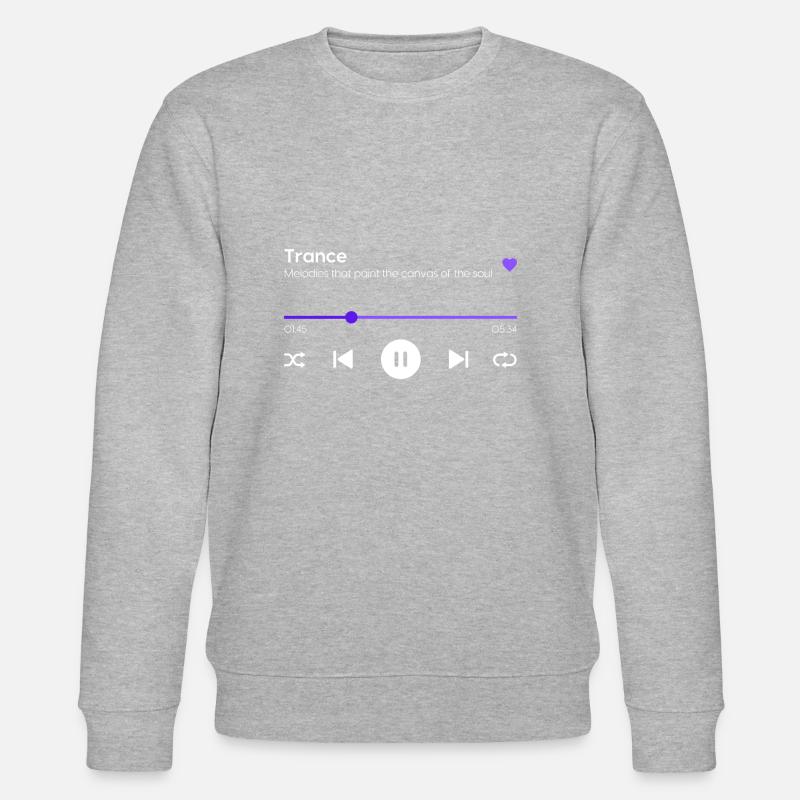 Trance - Stanley/Stella Unisex Bio-Sweatshirt CHANGER  - Grau meliert