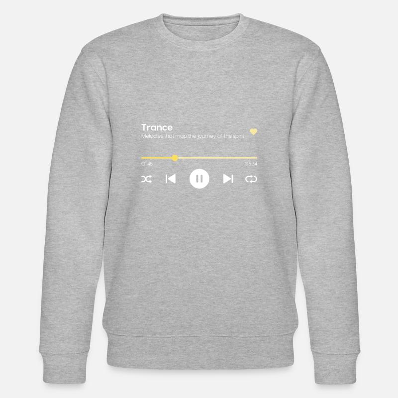 Trance - Stanley/Stella Unisex Bio-Sweatshirt CHANGER  - Grau meliert