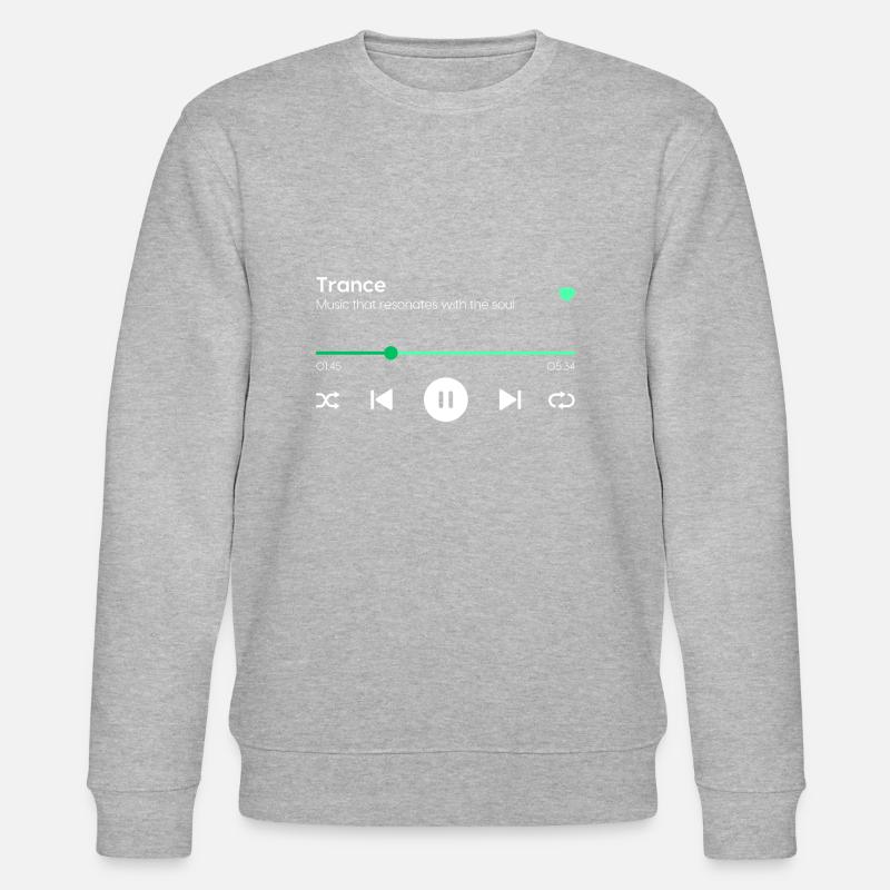 Trance - Stanley/Stella Unisex Bio-Sweatshirt CHANGER  - Grau meliert