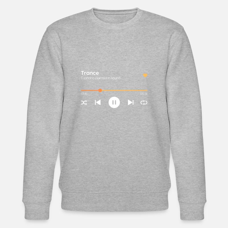Trance - Stanley/Stella Unisex Bio-Sweatshirt CHANGER  - Grau meliert