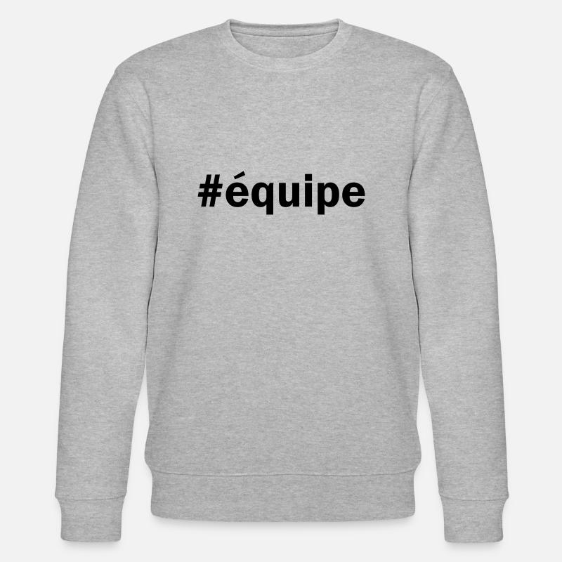 #équipe ÉQUIPE - Sweat bio CHANGER Stanley/Stella Unisexe - gris chiné
