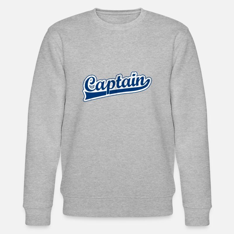 Captain - Stanley/Stella Unisex Bio-Sweatshirt CHANGER  - Grau meliert