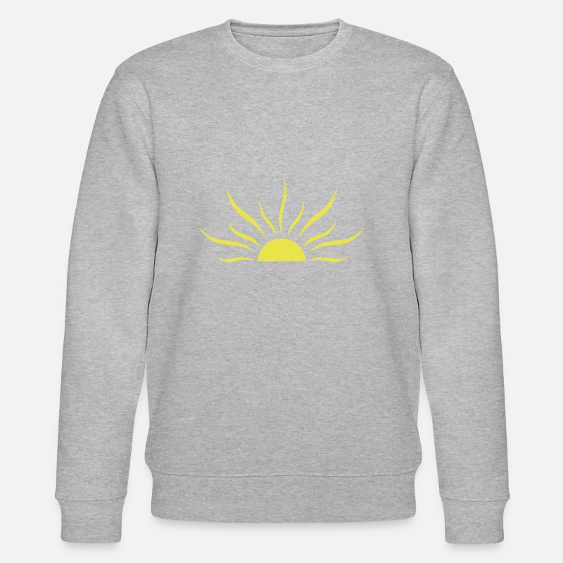 sun radius 1011 - Stanley/Stella CHANGER Unisex Organic Sweatshirt - heather grey