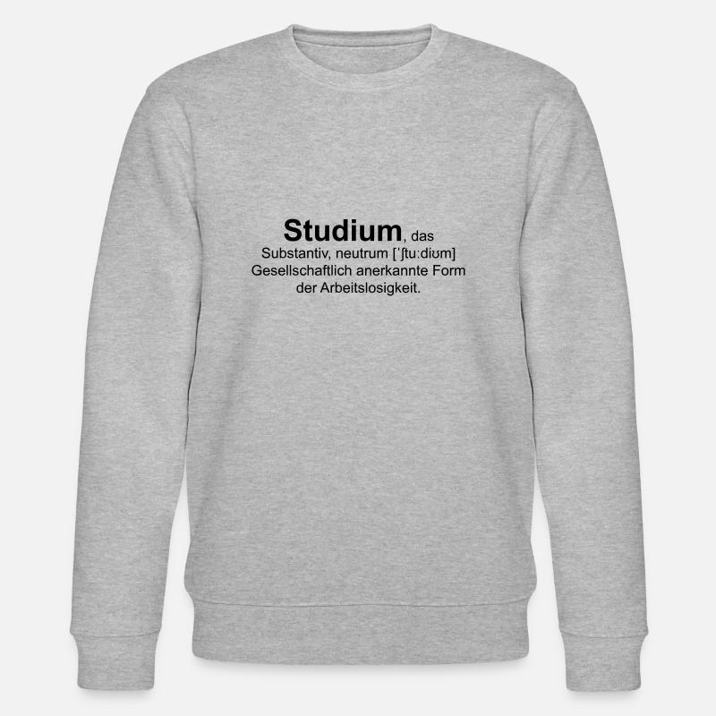 Studium, das - Stanley/Stella Unisex Bio-Sweatshirt CHANGER  - Grau meliert