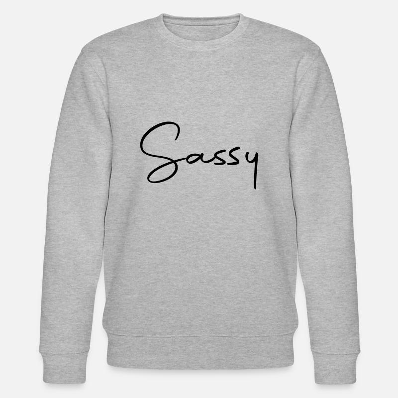 frech - Stanley/Stella Unisex Bio-Sweatshirt CHANGER  - Grau meliert