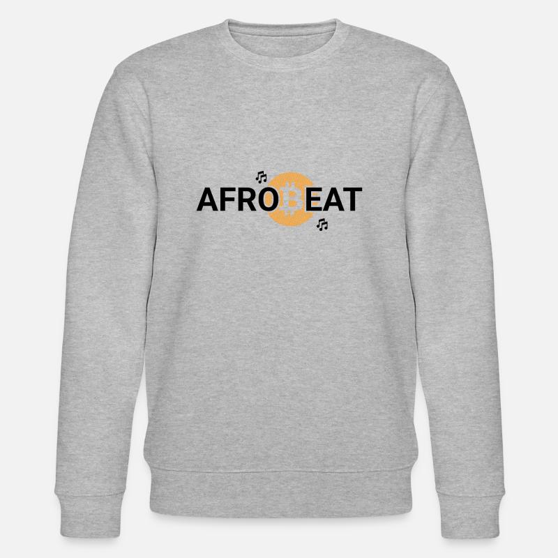 Afrobeat - Stanley/Stella Unisex Bio-Sweatshirt CHANGER  - Grau meliert