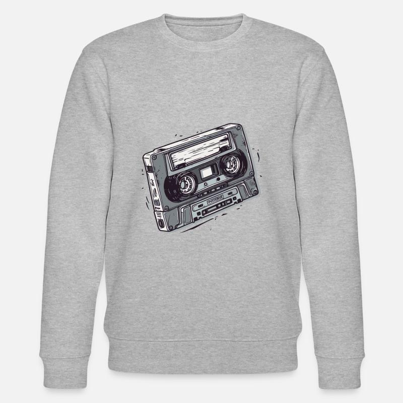 Ancienne cassette compacte - Sweat bio CHANGER Stanley/Stella Unisexe - gris chiné