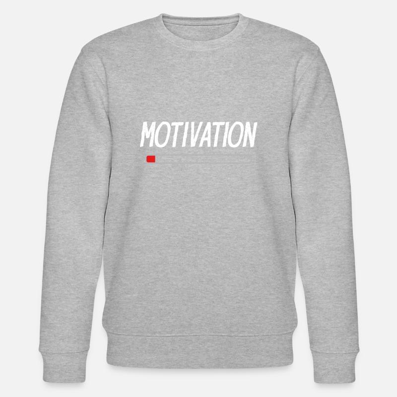 Pas de motivation - Sweat bio CHANGER Stanley/Stella Unisexe - gris chiné