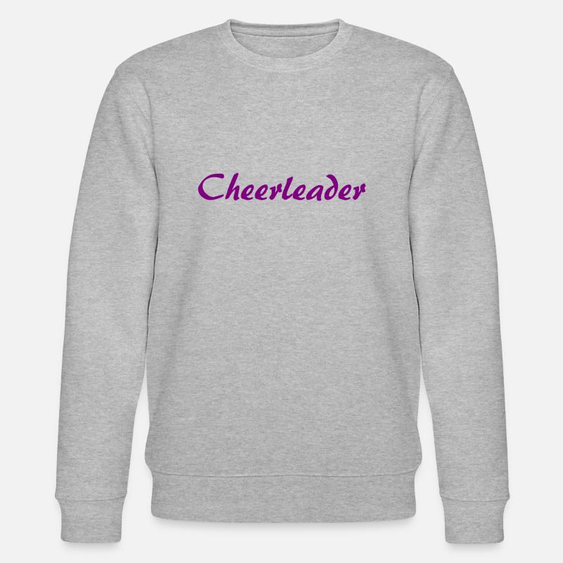 Cheerleader - Stanley/Stella Unisex Bio-Sweatshirt CHANGER  - Grau meliert