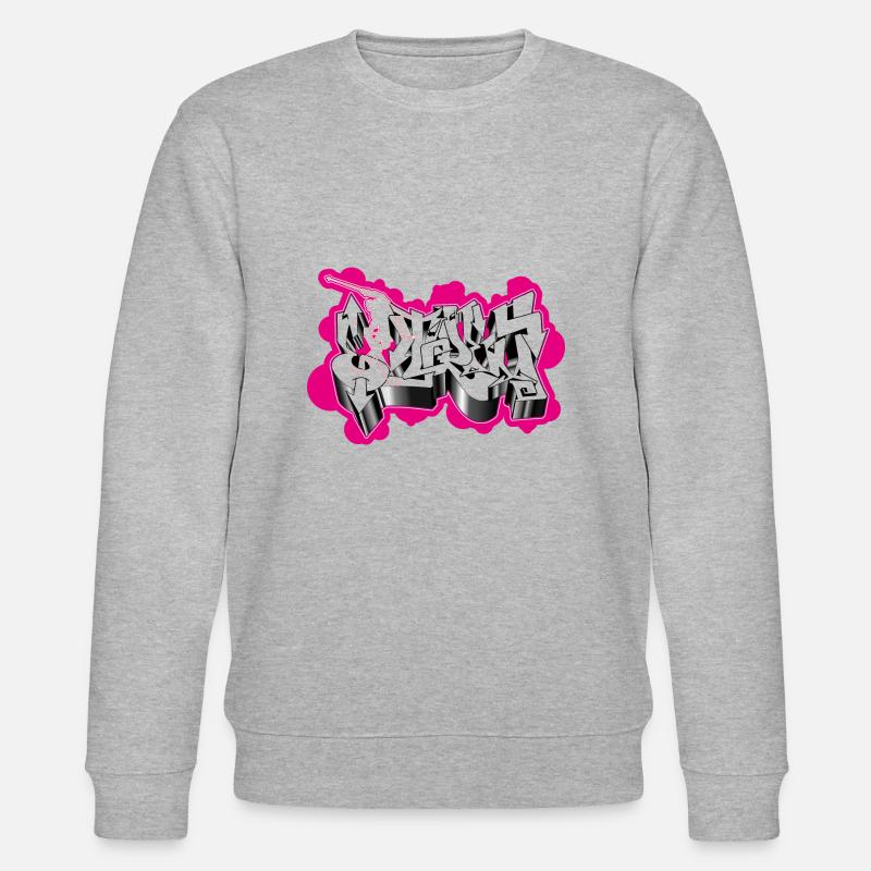 Extrem Graffiti - Stanley/Stella Unisex Bio-Sweatshirt CHANGER  - Grau meliert