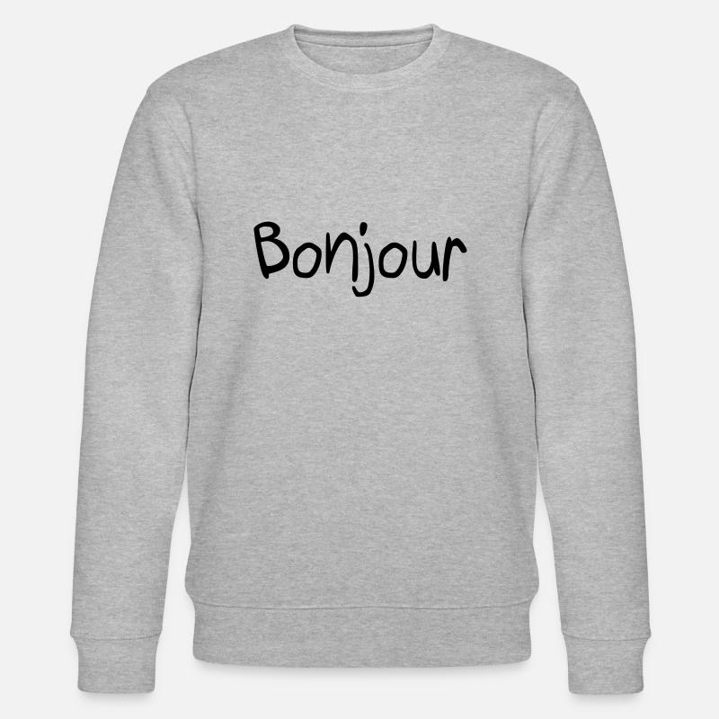 Bonjour - Stanley/Stella Unisex Bio-Sweatshirt CHANGER - Grau meliert