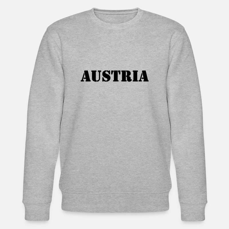 AUSTRIA - Stanley/Stella CHANGER Unisex Organic Sweatshirt - heather grey