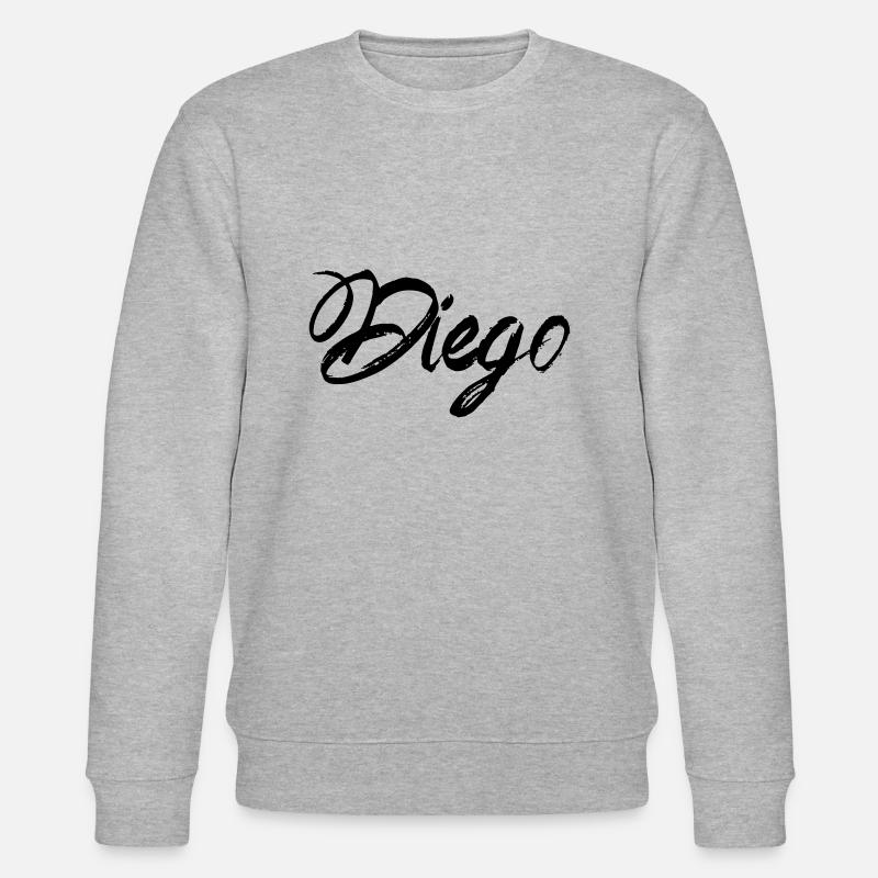 Diego - Stanley/Stella økologisk unisex-sweatshirt CHANGER - grå meleret